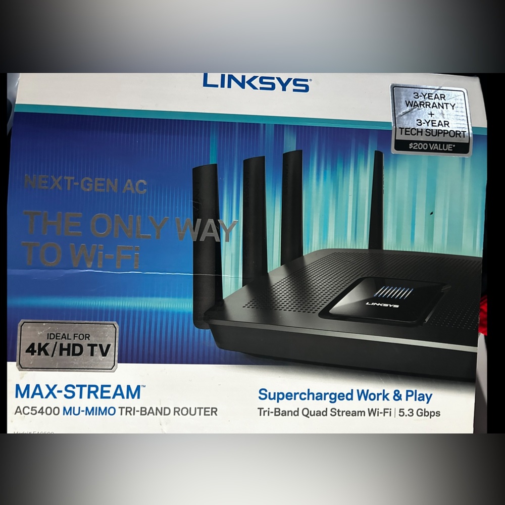 Linksys AC5400 TRI BAND MAX
